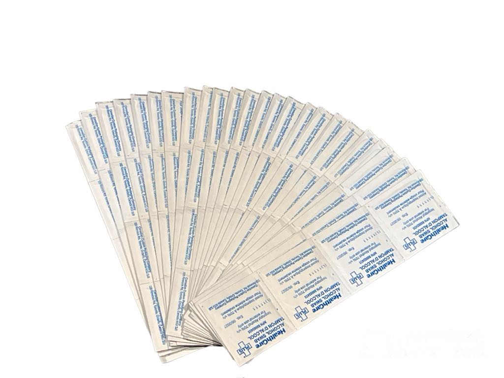 Lingettes alcoolisées