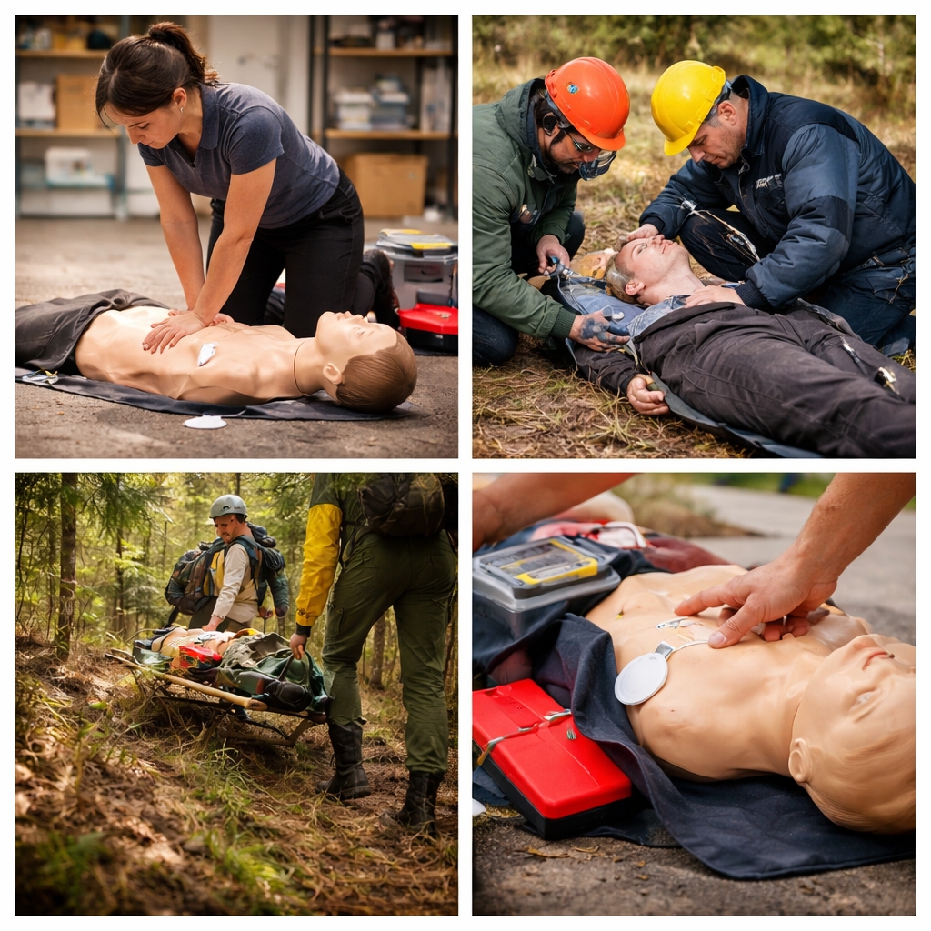 Les différents cours de secourisme reconnus par la CNESST en entreprise