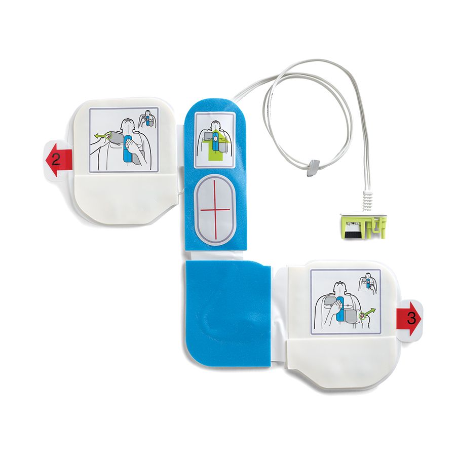 Électrodes adultes CPR-D Padz pour ZOLL AED PLUS