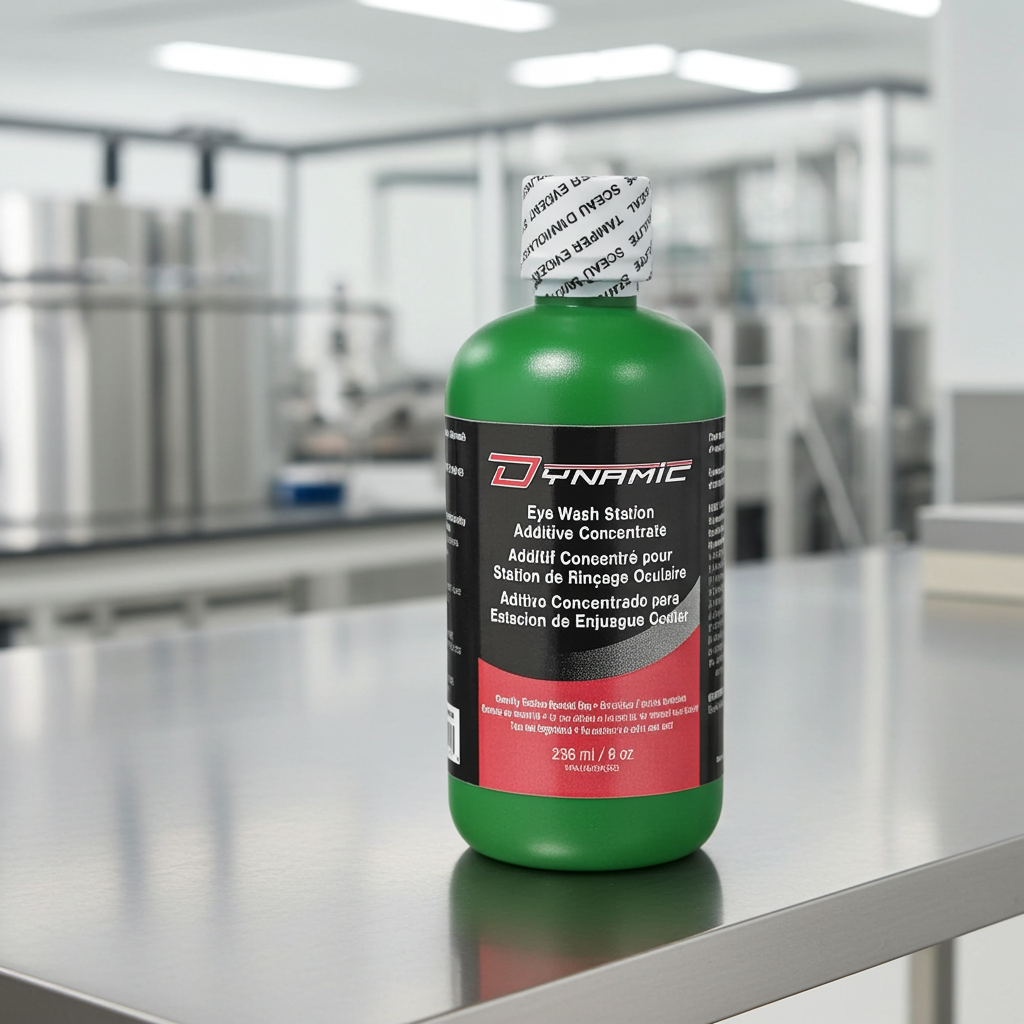Additif concentré pour station de rinçage oculaire