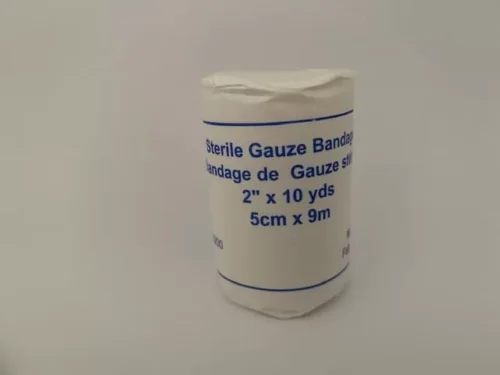 rouleau de bandage de gaze stérile 2 po