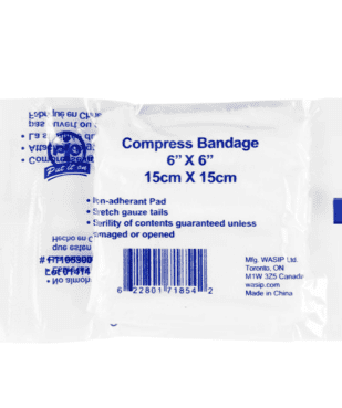 Bandage compressif 6 pouces