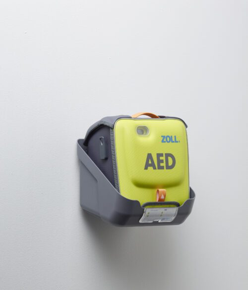 Support mural – Défibrillateur ZOLL AED 3 avec le sac