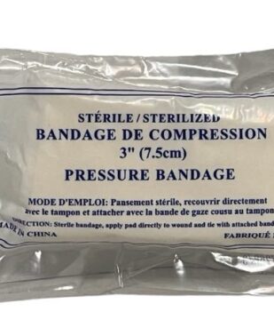 Bandage compressif 3 pouces